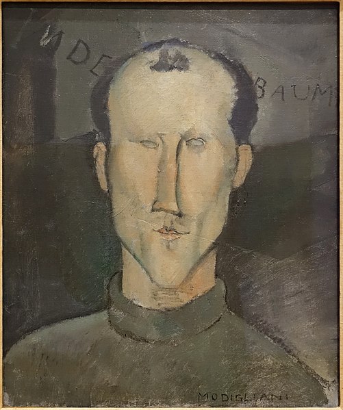 File:Leon Indenbaum by Amedeo Modigliani, 1916, oil on canvas - Princeton University Art Museum - DSC06971.jpg