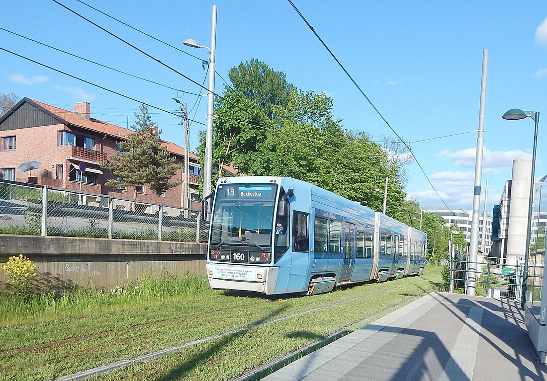 Skøyen tram stop