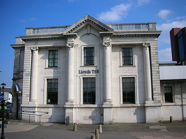 Philip Chatwin's Lloyds Bank at Five Ways.
