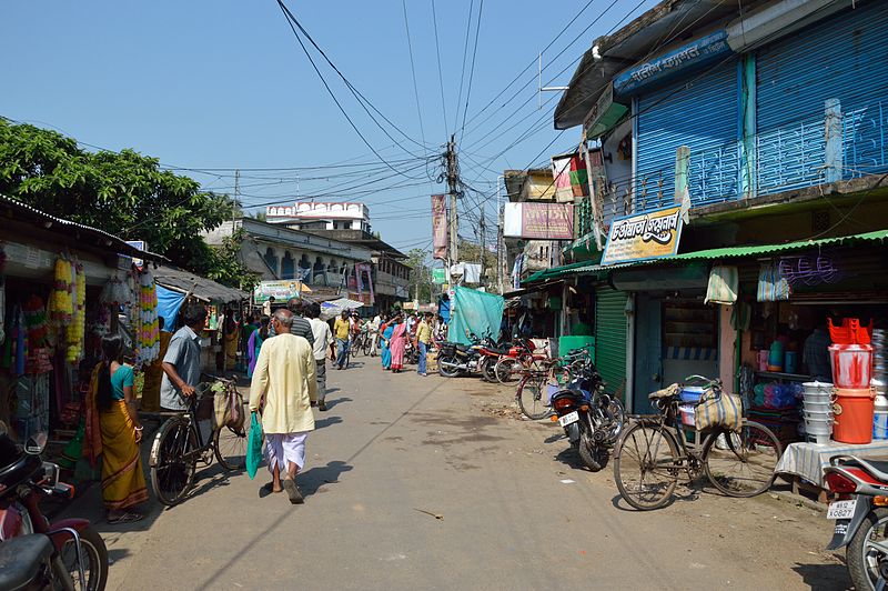 File:Local Road - Sandhya Bazaar Area - Bargachia - Howrah 2014-09-28 8244.JPG