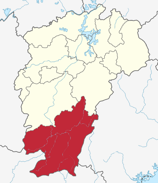 File:Location map of Ganzhou, Jiangxi.png