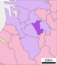 Higashi-ku, Sakai one of seven wards of the City of Sakai, Japan