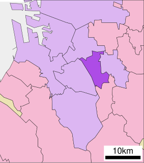 東区 (堺市)位置図