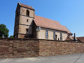 Imagen ilustrativa del artículo Saint-Jacques-le-Majeur Church of Lochwiller