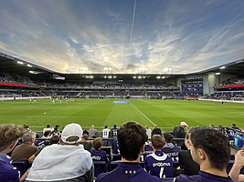 View from the field level