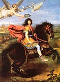 Pierre Mignard: Lodewijk XIV voor Maastricht (twee versies in musea in Reims en Turijn)