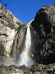 Lower Yosemite Fall, January 2006