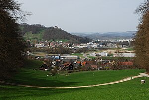 Mägenwil: Geographie, Geschichte, Sehenswürdigkeiten