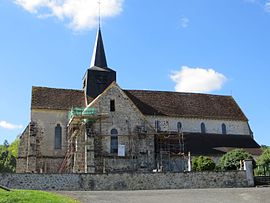 Die Kirche in Mécringes