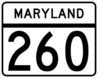 <span class="mw-page-title-main">Maryland Route 260</span>