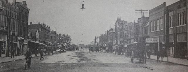 Main Street in Norman, circa 1900