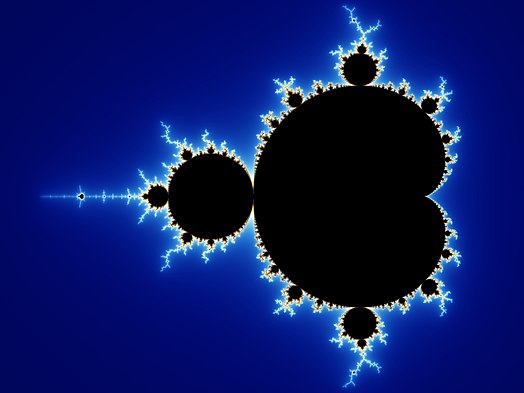 The Mandelbrot set, a fractal