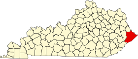 PikePike County'nin Konumu