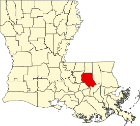 Koort vun Livingston Parish