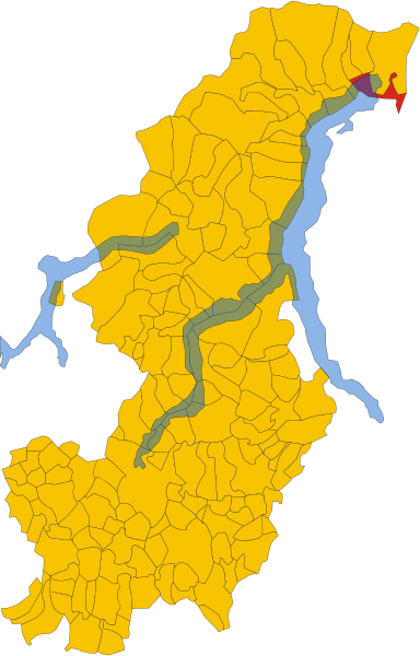 File:Map of comune of Gera Lario (province of Como, region Lombardy, Italy).svg