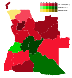 Elecciones generales de Angola de 1992