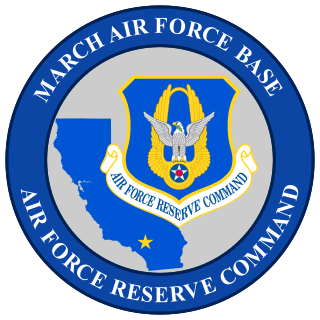 <span class="mw-page-title-main">March Air Reserve Base</span> Military air base in Riverside County, California