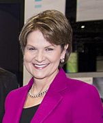 Marillyn Hewson, President/CEO of Lockheed Martin.