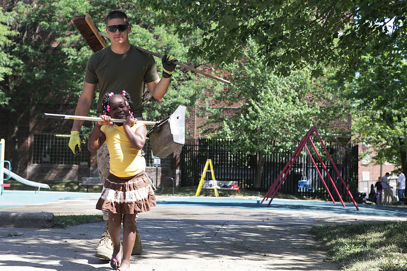 File:Marines give back at Cleveland community center 120614-M-ZB219-009.jpg