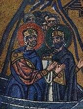 Detail of mosaic from Nea Moni Monastery Meister der Nea-Moni-Kirche in Chios 002.jpg