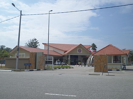 A district council office in Mersing District.