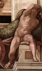 Michelangelo, Ignudo 08.jpg