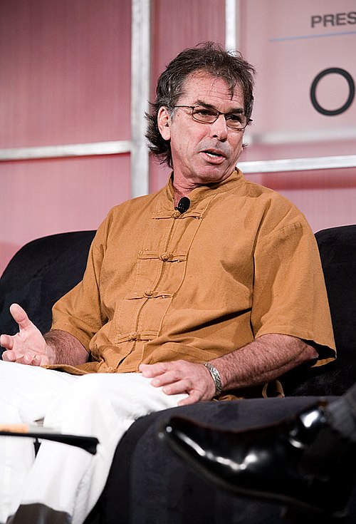 Mickey Hart, the first award recipient (1992), at the Web 2.0 Conference in 2005