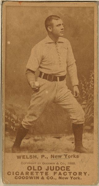 <span class="mw-page-title-main">Mickey Welch</span> American baseball player (1859–1941)