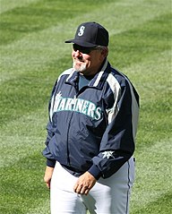 Mike Hargrove (seen here as the manager of the Seattle Mariners) led the Indians to five playoff appearances in the 1990s.