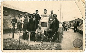 CGT militants, imprisoned in the Peniche Fortress in 1934. Militantes cegetistas presos em Peniche 1934-1935.jpg