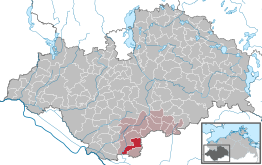 Kaart van Milow