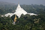 Hsinbyume Pagoda in Mandalay, Myanmar, representing Mount Sumeru