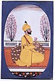 Miniature painting of Raja Amar Singh of Patiala, ca.1830.jpg