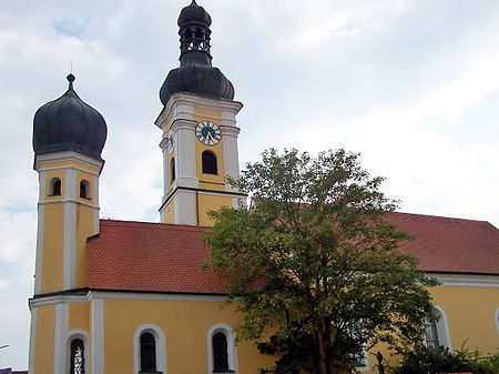 Mintraching Kirche Sankt Mauritius Kirche Sankt Leonhard