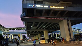 <span class="mw-page-title-main">Modinagar South RRTS station</span> RapidXs Delhi–Meerut RRTS station