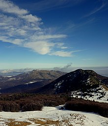 Il monte Nero e il monte Ragola