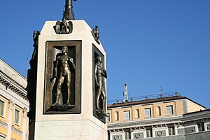 Monument to the Brothers Calvi, Bergamo