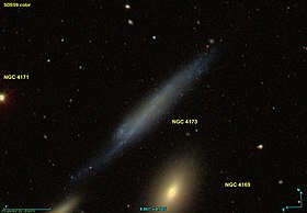 Az NGC 4173 cikk szemléltető képe