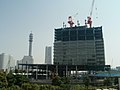 NISSAN New Headquarters Building(Under construction in Apr in 2008)