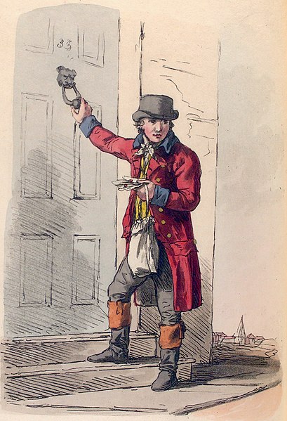 19th-century English postman