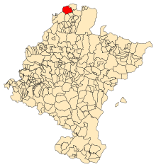 Navarra - Mapa belediyesi Lesaka.svg