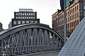 Deutsch: Neuerwegsbrücke über das St. Annenfleet in der Hamburger Speicherstadt (Hamburg-HafenCity).