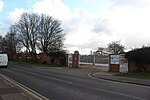 Thumbnail for File:Newcastle University site entrance, Red Hall Drive, Newcastle - geograph.org.uk - 6421565.jpg