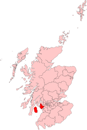 Ayrshire And Arran Map North Ayrshire And Arran (Uk Parliament Constituency) - Wikipedia