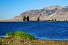 Hart Lake (Oregon) with Hart Mountain beyond