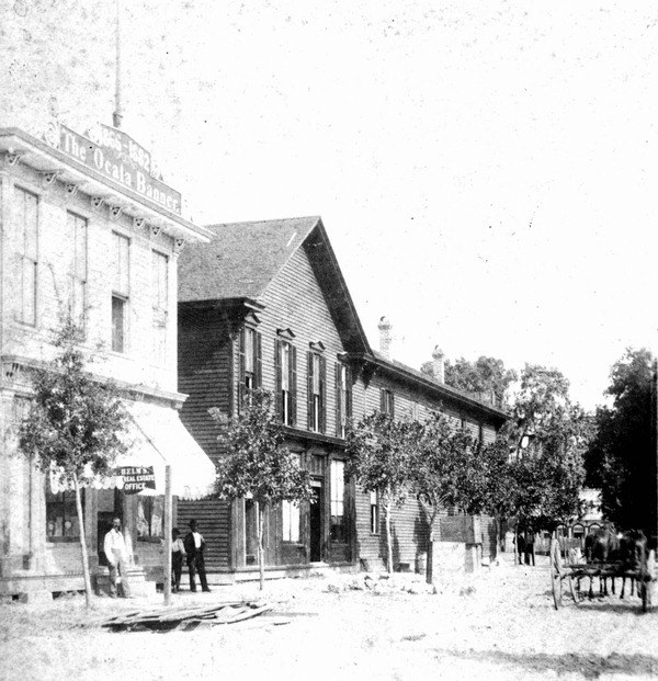 Downtown Ocala in 1883