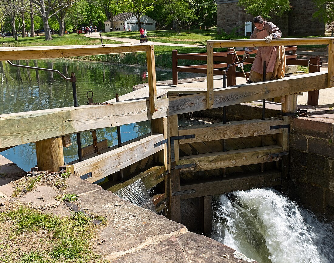 Locks on the Chesapeake and Ohio Canal