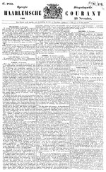 Thumbnail for File:Opregte Haarlemsche Courant 23-11-1852 (IA ddd 010518169 mpeg21).pdf