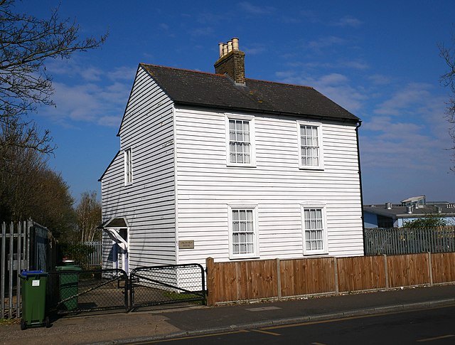 The early to mid 19th century, Grade II listed Orchard House in Bexleyheath