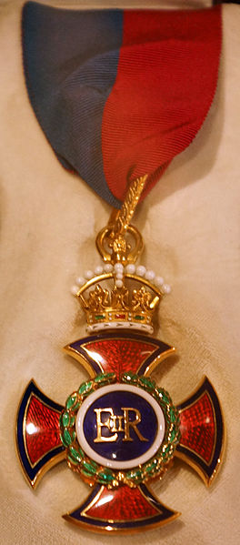 The riband and badge of the Order of Merit